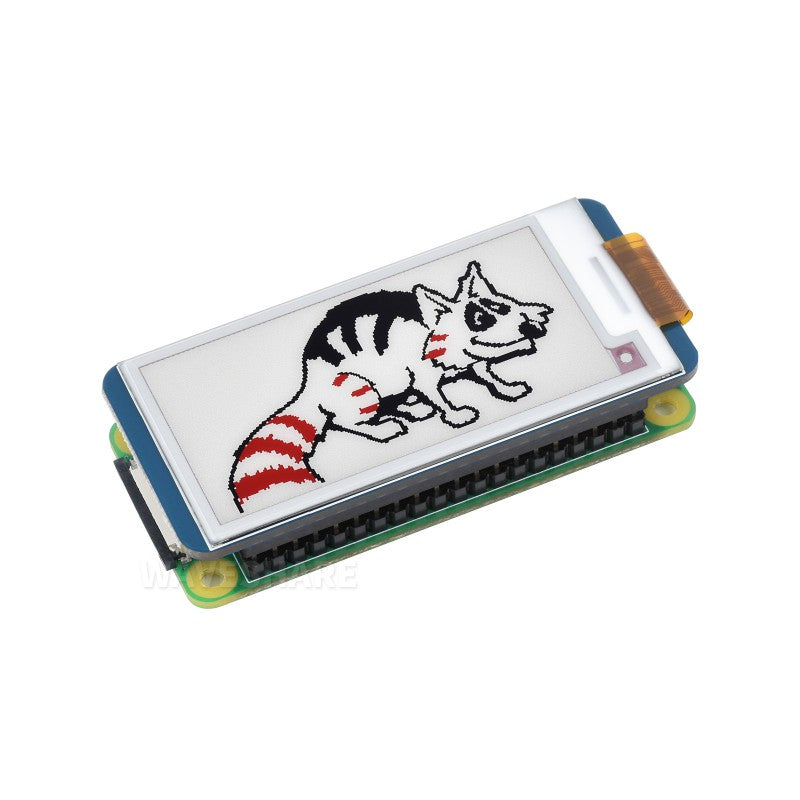 2.13inch E-Paper HAT (B), 250x122, Red/Black/White, SPI Interface SKU: 13448