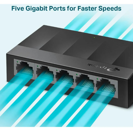 TP-Link 5-Port Desktop Switch (10/100/1000Mbit/s)
