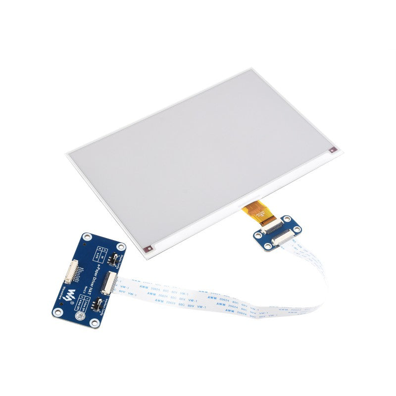 7.5inch E-Paper E-Ink Display HAT (B), 800×480, Red / Black / White, SPI SKU: 13505