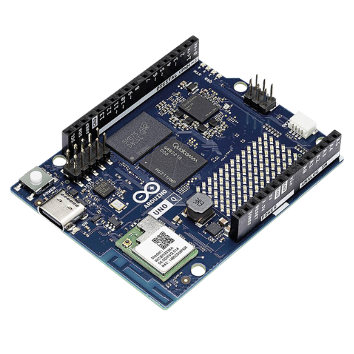 Arduino UNO Q, Quad-Core 2 GHz MPU, 160 MHz MCU, 2GB RAM, 16GB eMMC, 5V/3A