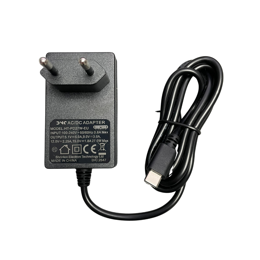 27W USB-C Power Supply, Netzteil, schwarz EU
