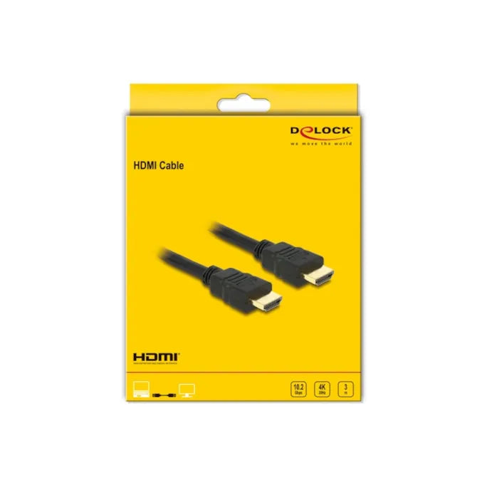 HDMI auf HDMI Kabel 1m schwarz