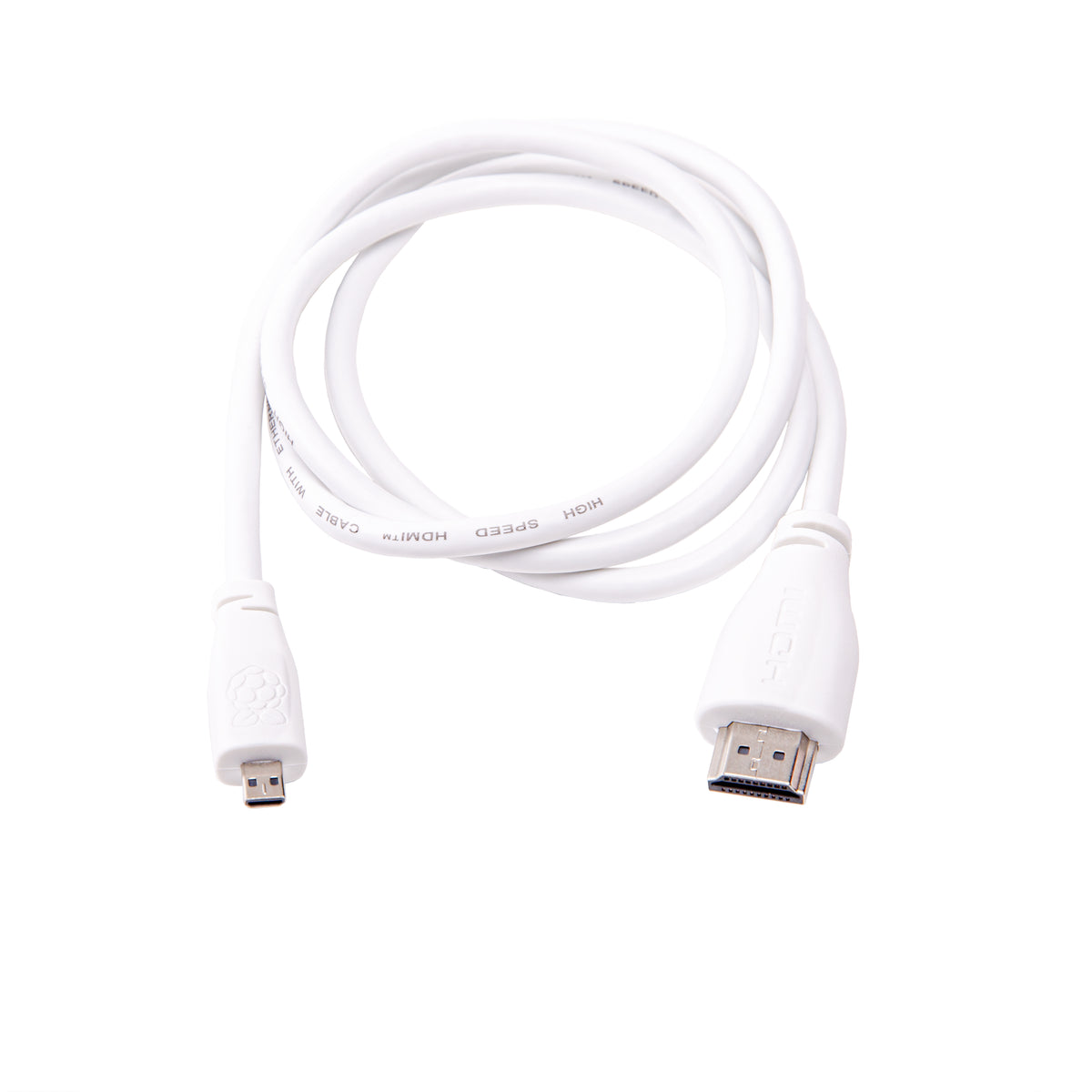 Offizielles Micro HDMI zu HDMI Kabel 1 m weiß