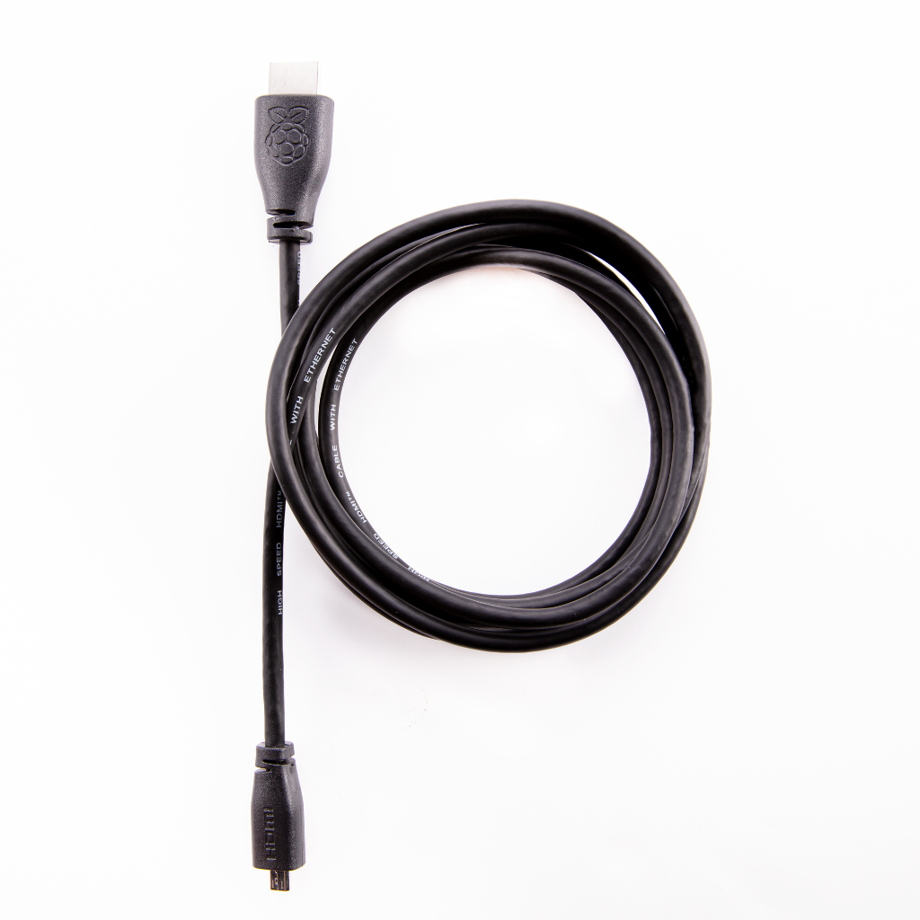 Offizielles Micro HDMI zu HDMI Kabel 2 m schwarz
