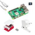 Raspberry Pi 5 Starter Kit 8GB RAM – Offizielles Bundle mit Gehäuse, 27W Netzteil, 128GB MicroSD und HDMI-Kabel
