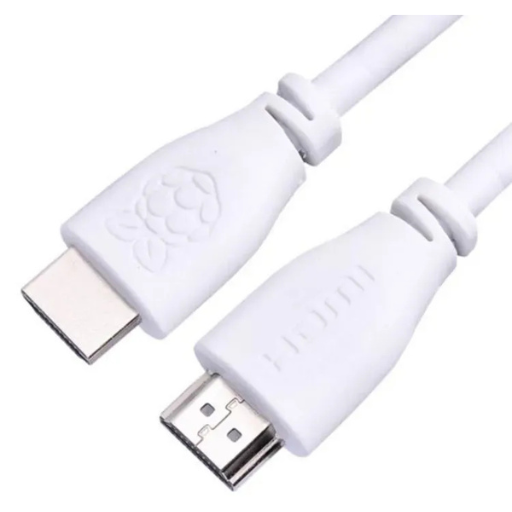 Raspberry Pi - Kabel 1m weiß mini-HDMI auf HDMI Pi Zero & Zero 2