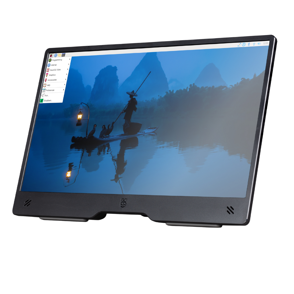 Raspberry Pi Monitor 15,6" schwarz