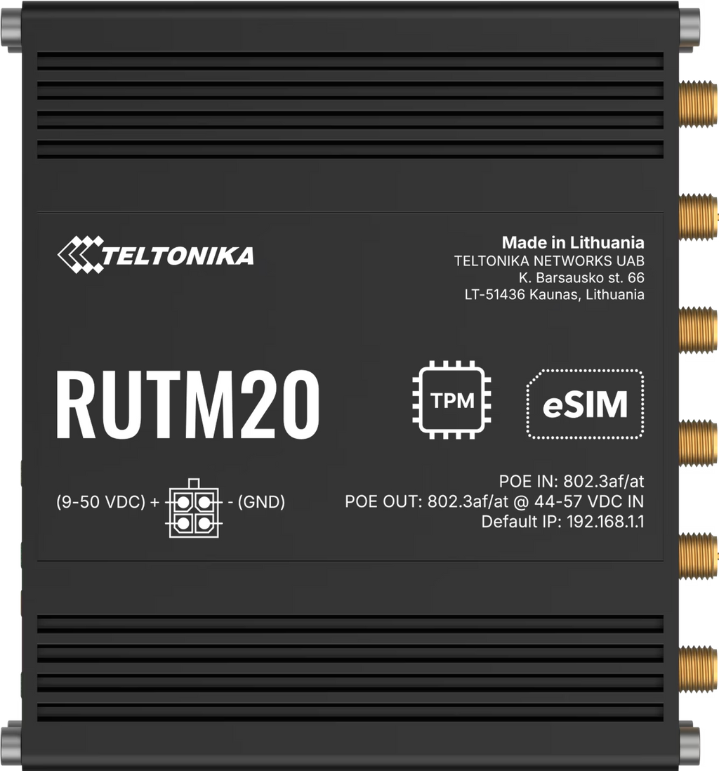 Teltonika RUTM20 Kompakter 5G Router