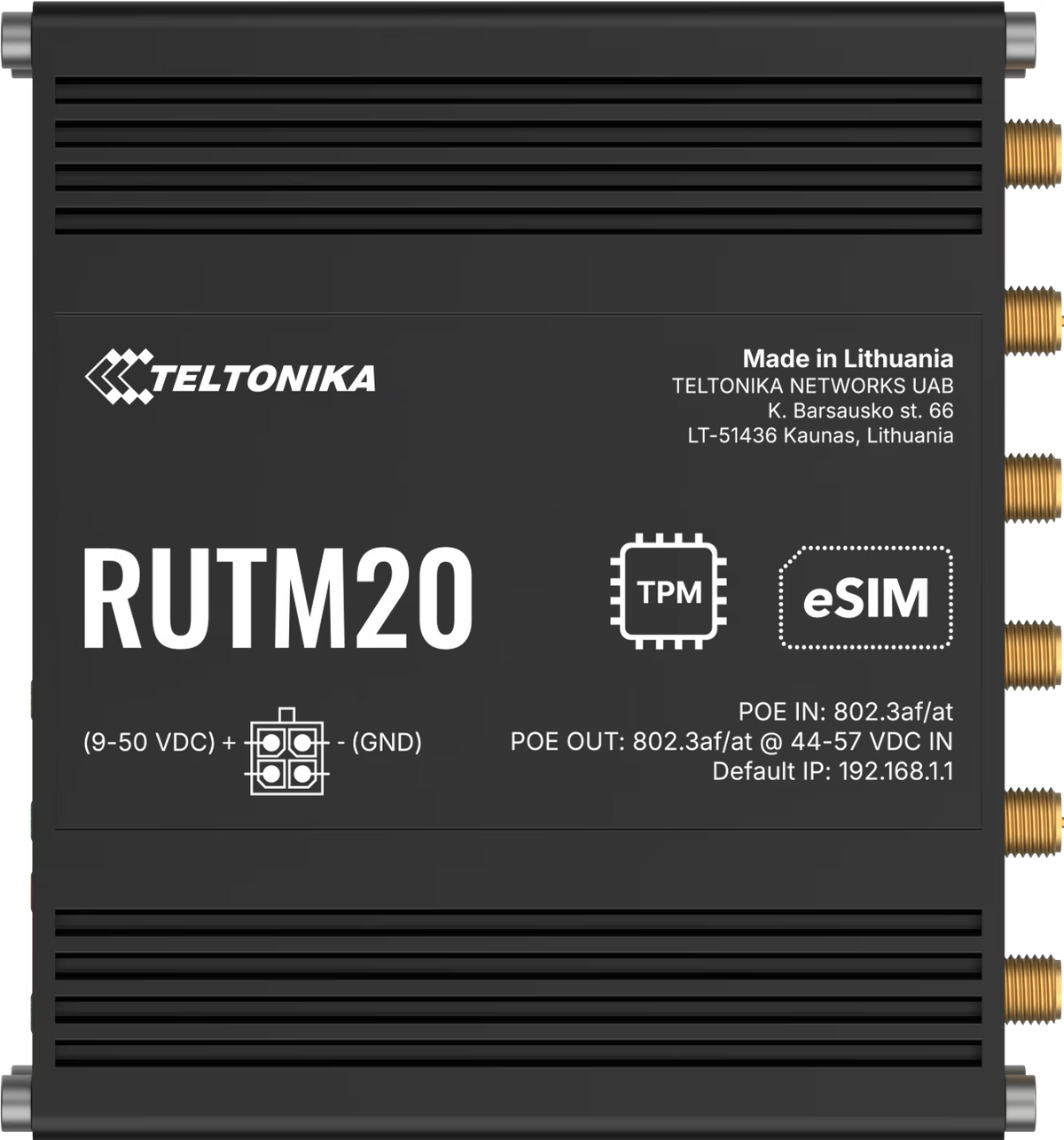Teltonika RUTM20 Kompakter 5G Router