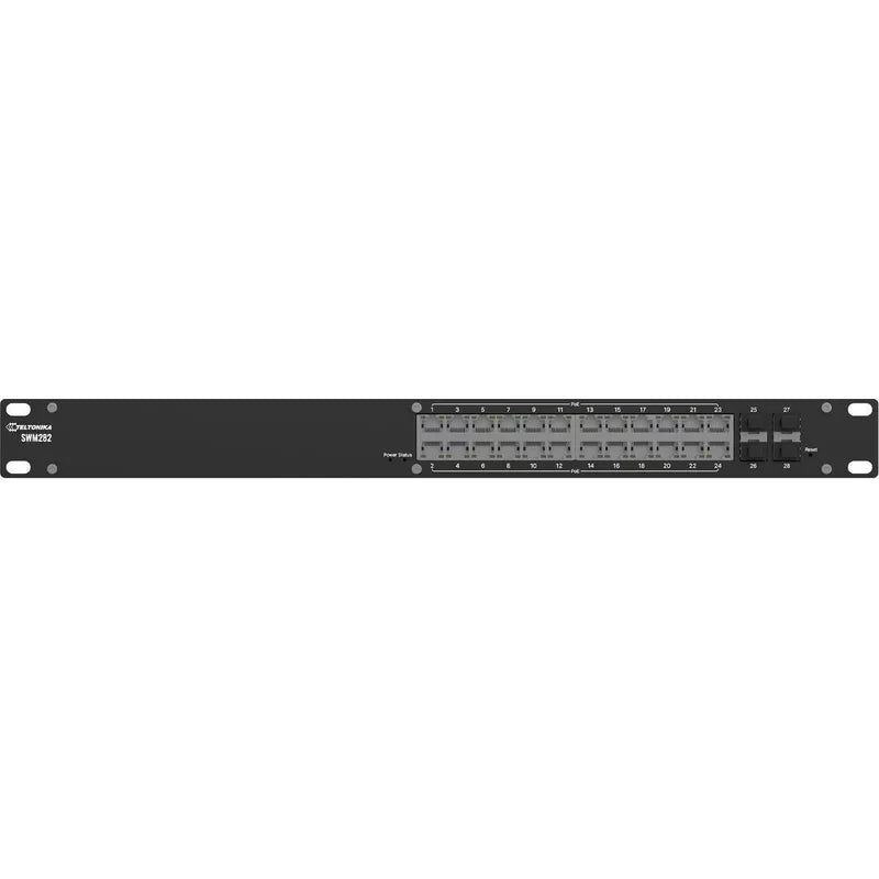 Teltonika SWM282 24-Port PoE+ Managed Switch