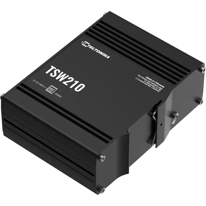 Teltonika Switch Gigabit TSW210, 8-port, 1 Gbit/s, 2x SFP
