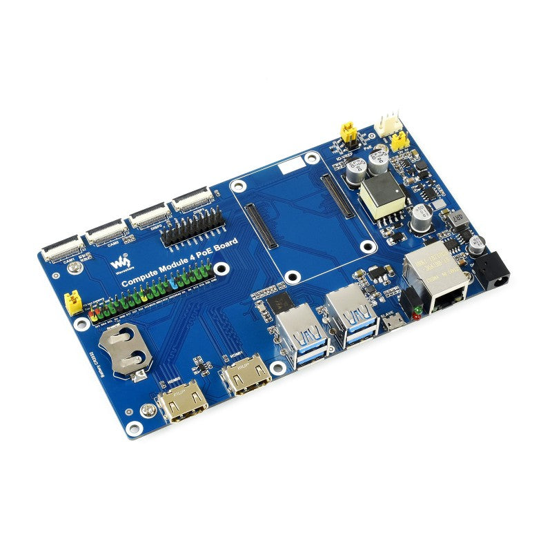 Waveshare IO Board für alle CM4 Module, mit POE, SKU: 18606