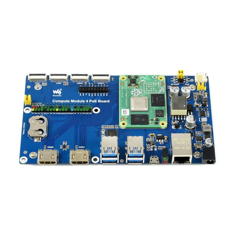 Waveshare IO Board für alle CM4 Module, mit POE, SKU: 18606