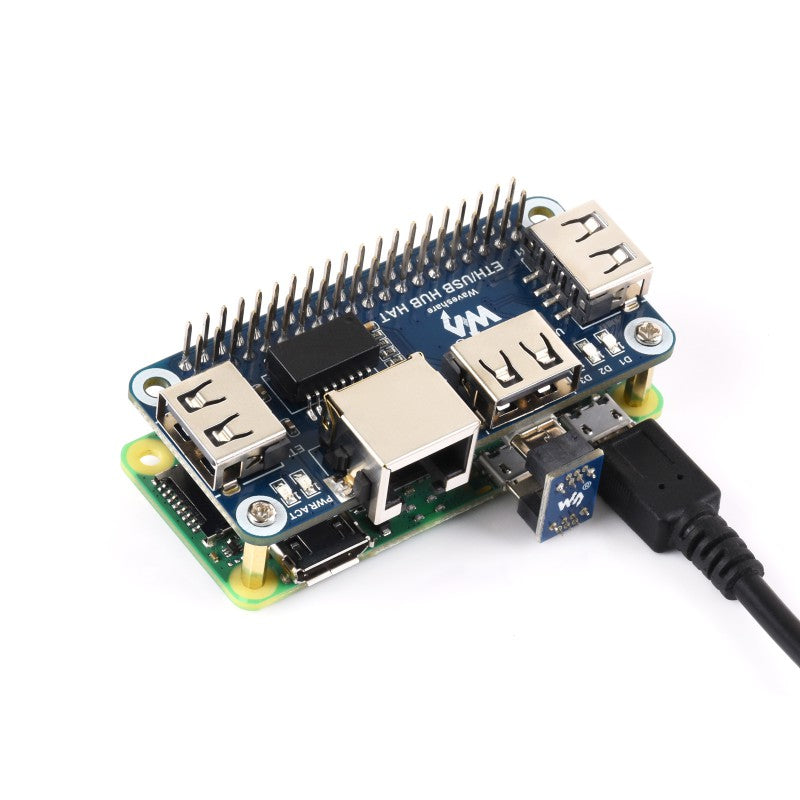 Waveshare ETH/USB HUB HAT für Raspberry Pi SKU: 16595