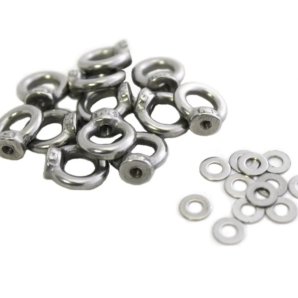MakerBeam - 10x10mm M3 Ösenmuttern, 12 Stück