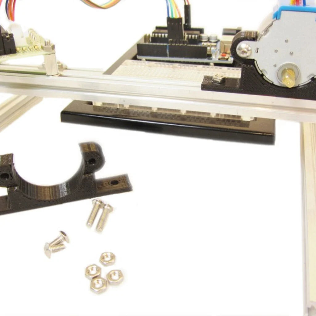 MakerBeam - 10x10mm kompakte Motorhalterung für kleine Schrittmotoren, 1 Stück