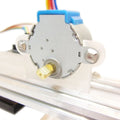 MakerBeam - 10x10mm NEMA 17 Motor Halterung flach, 1 Stück