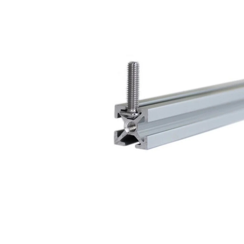 MakerBeam - 10x10mm M3 12mm quadratische Schrauben mit Sechskantloch, 100 Stück