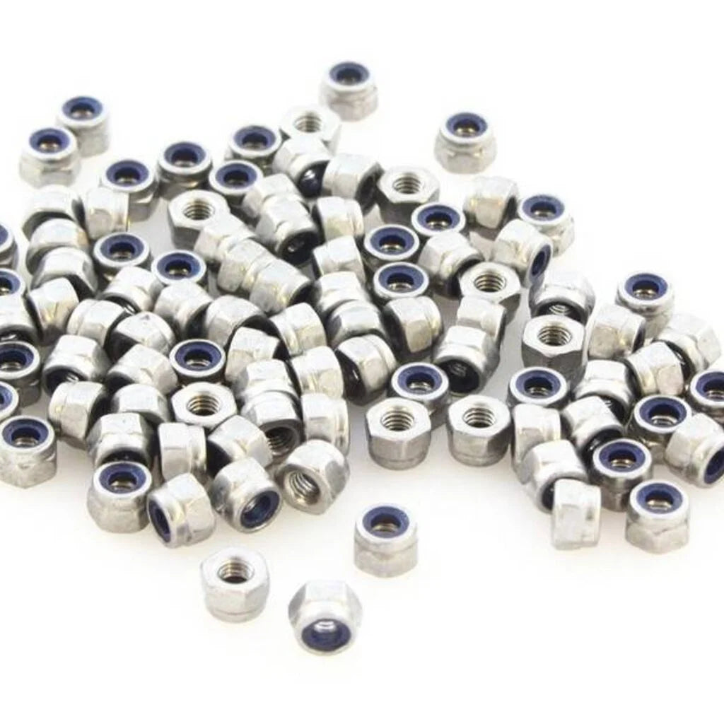 MakerBeam - 10x10mm M3 Selbstsichernde Muttern, 100 Stück