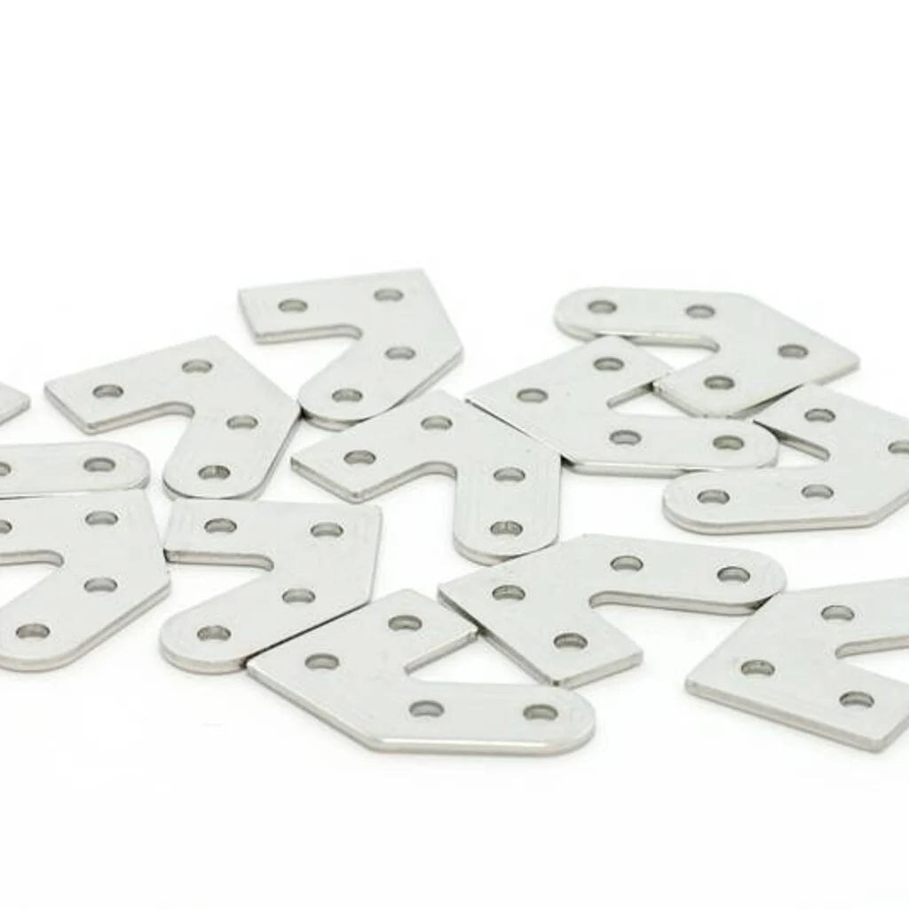 MakerBeam - 10x10mm 45-Grad-Halterungen, 12 Stück