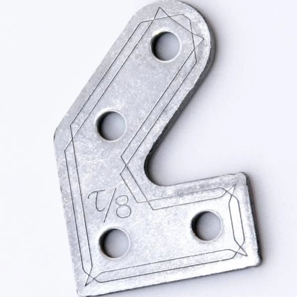 MakerBeam - 10x10mm 45-Grad-Halterungen, 12 Stück