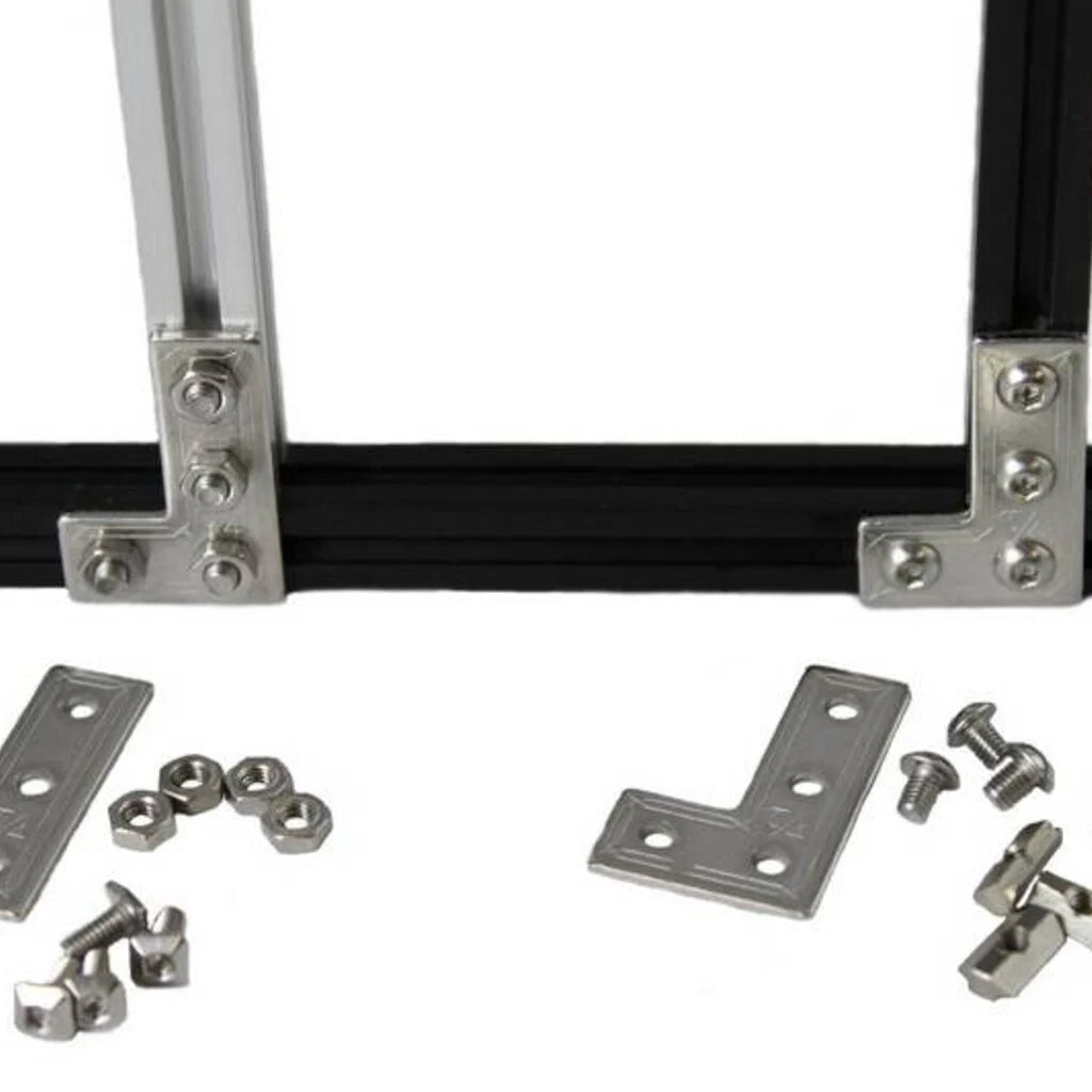 MakerBeam - 10x10mm 90-Grad-Halterungen, 12 Stück