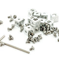 MakerBeam - 10x10mm Eckwürfel Silber, 12 Stück