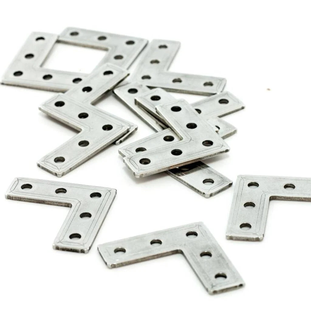 MakerBeam - 10x10mm rechtwinkligen Halterungen, 12 Stück