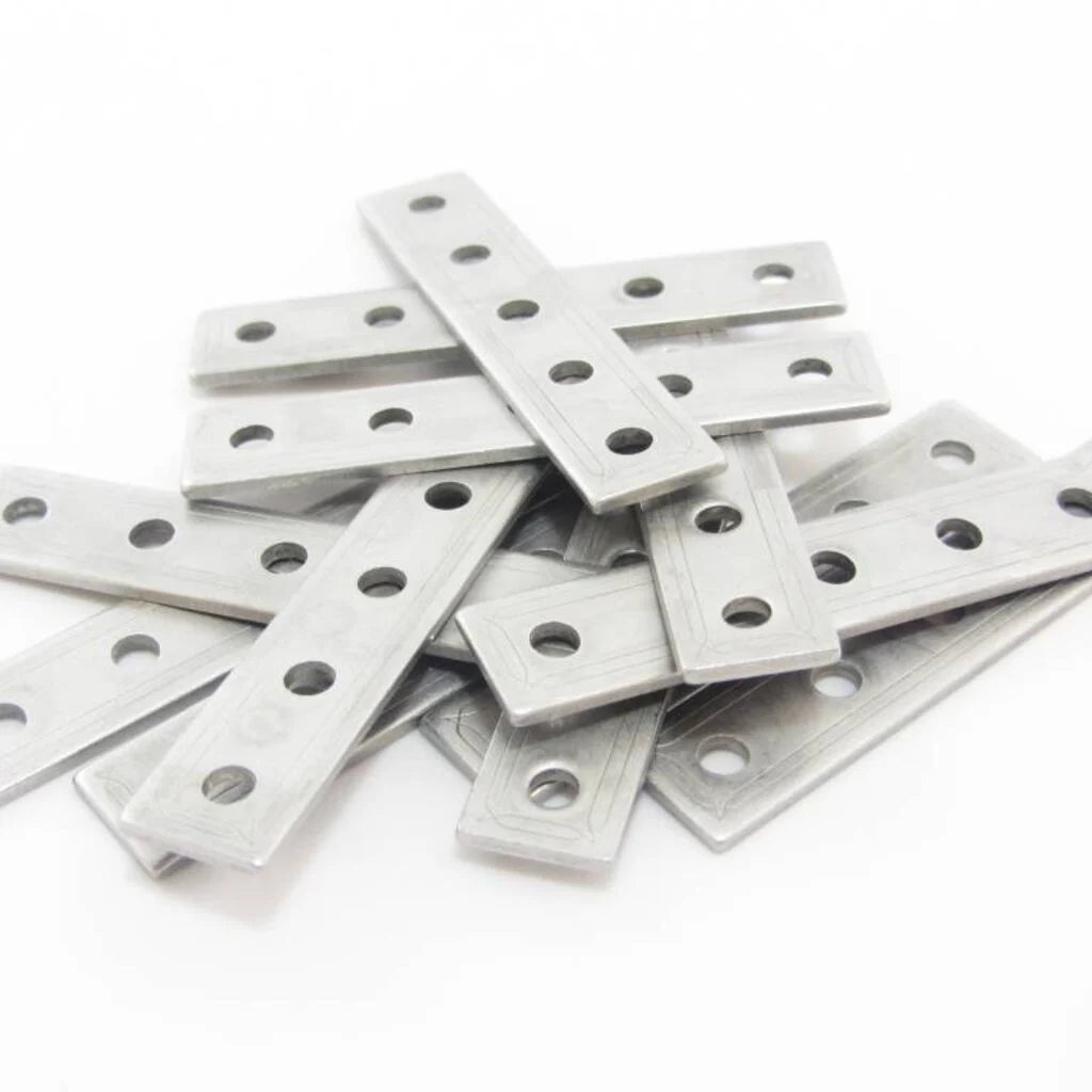 MakerBeam - 10x10mm gerade Halterungen / Verbinder, 12 Stück
