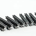 MakerBeam - 10x10mm, 16 Stück, 100mm, Schwarz, eloxiert