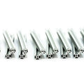 MakerBeam - 10x10mm, 16 Stück, 100mm, Silber, eloxiert