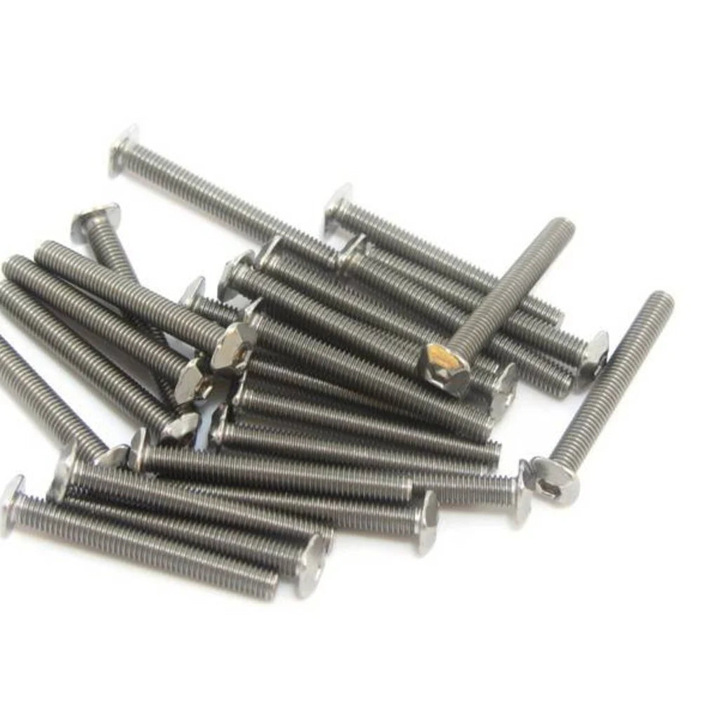 MakerBeam - 10x10mm M3 25mm quadratische Schrauben mit Sechskantloch, 25 Stück