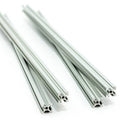 MakerBeam - 10x10mm, 4 Stück, 300mm, Silber, eloxiert