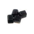 MakerBeam - 10x10mm Vinyl-Endkappen Schwarz, 4 Stück