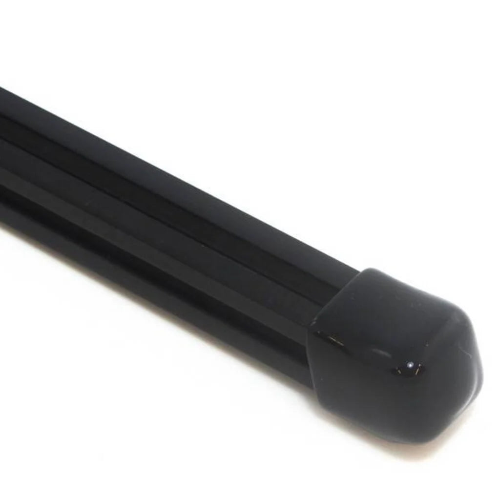 MakerBeam - 10x10mm Vinyl-Endkappen Schwarz, 4 Stück