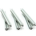 MakerBeam - 10x10mm, 6 Stück, 150mm, Silber, eloxiert