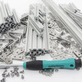 MakerBeam - 10x10mm Silber Premium MakerBeam Starter Kit