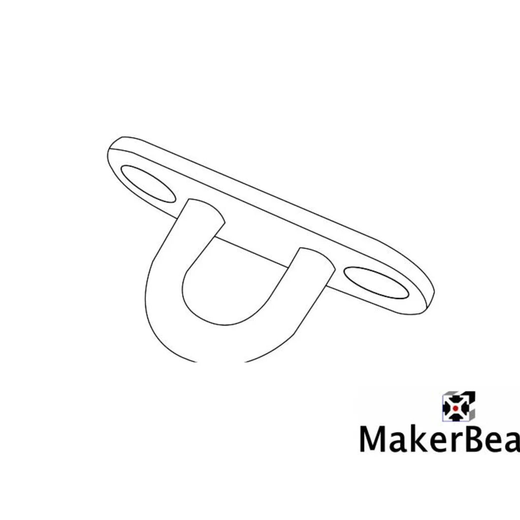 MakerBeam Ösenplatte, 1 Stück