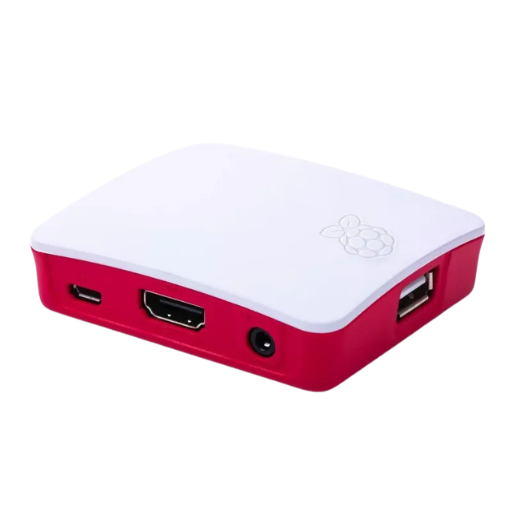 offizielles Raspberry Pi 3 Modell A+ Gehäuse – Rot/Weiß