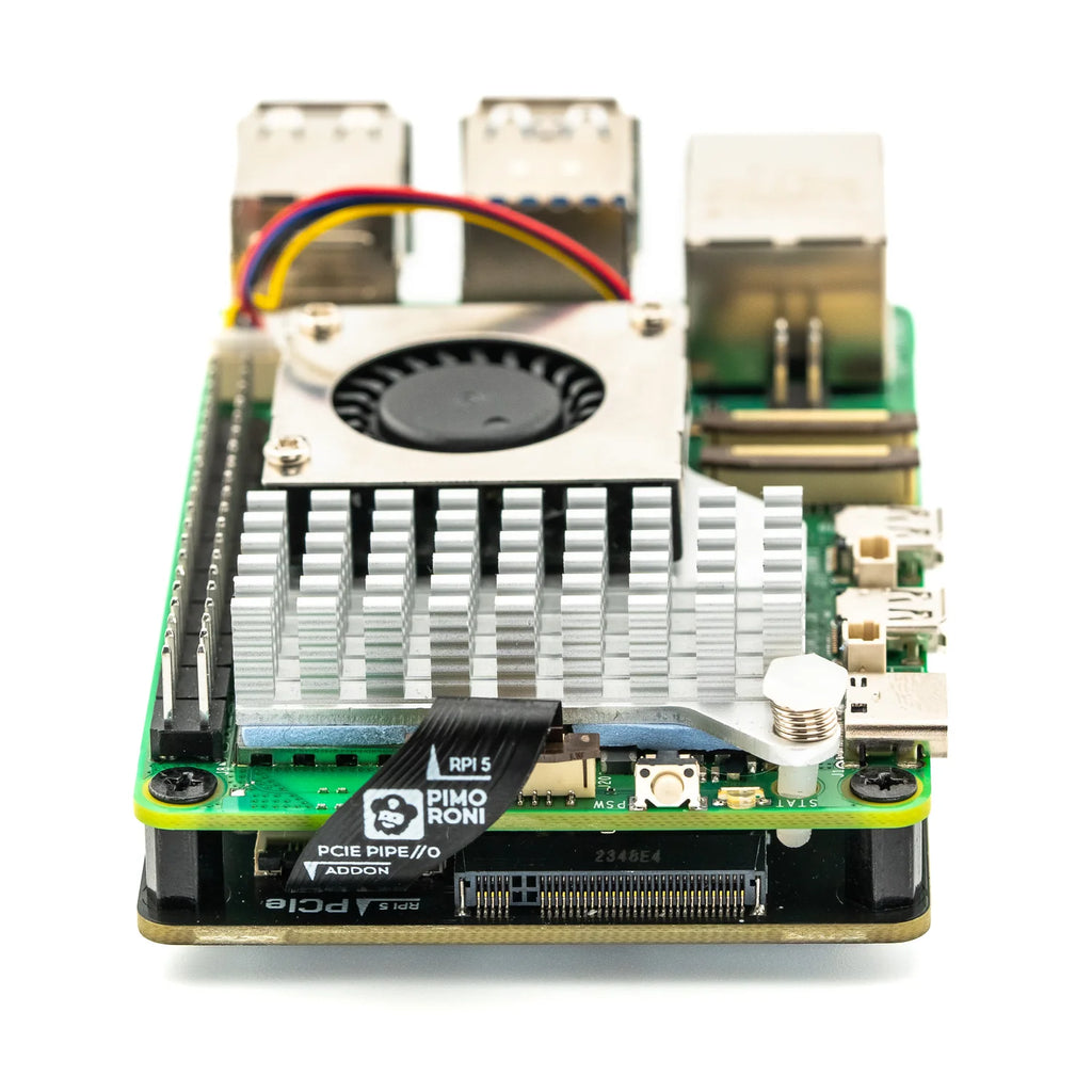 Pimoroni NVMe Base für Raspberry Pi 5, PCIe, M-Key NVMe SSD Unterstützung
