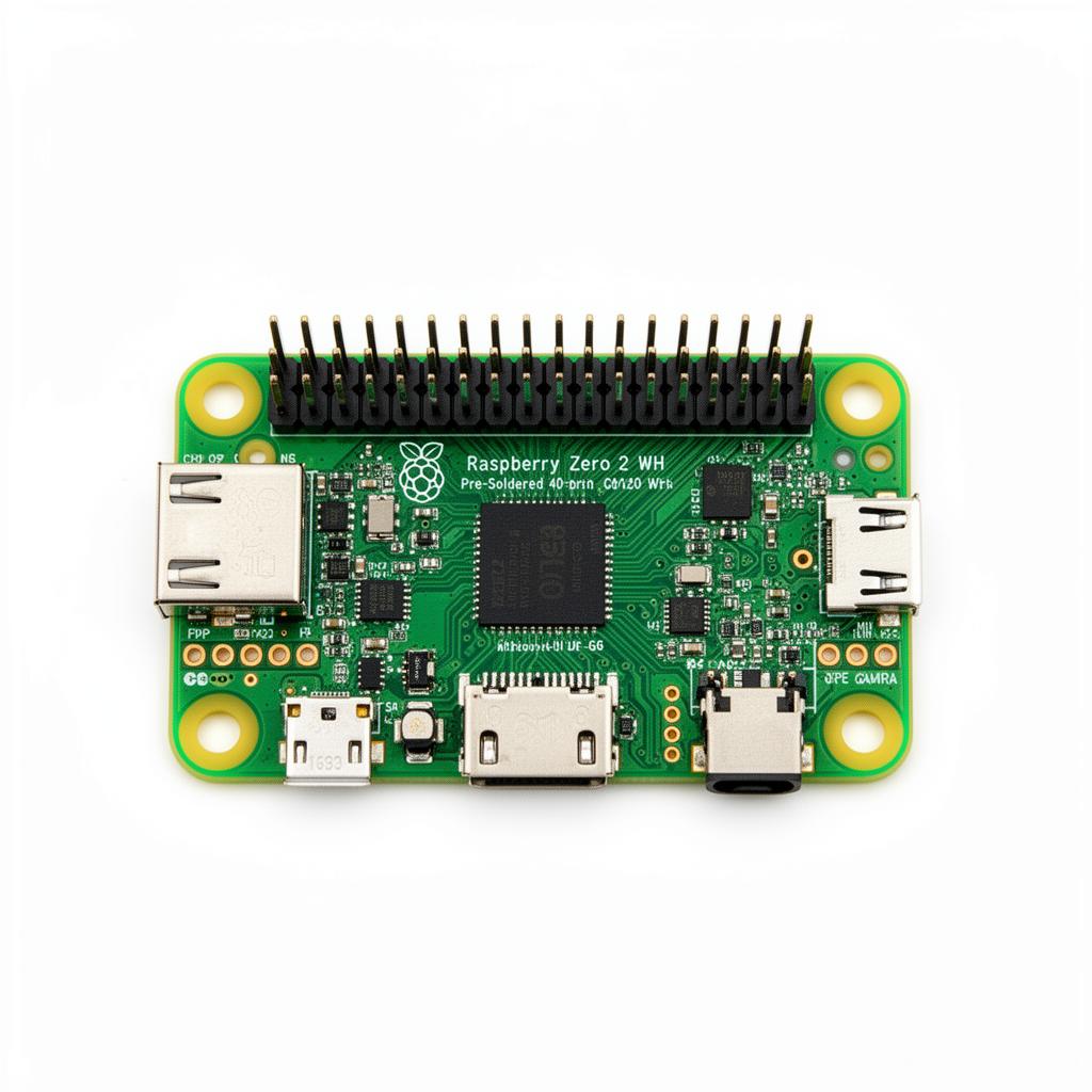 Raspberry Pi Zero 2 WH mit vorgelöteten GPIO-Headern